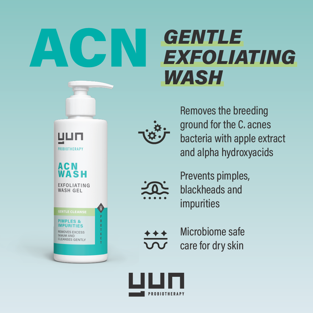 ACN GENTLE EXFOLIATING Gel Lavant Visage 150 ml