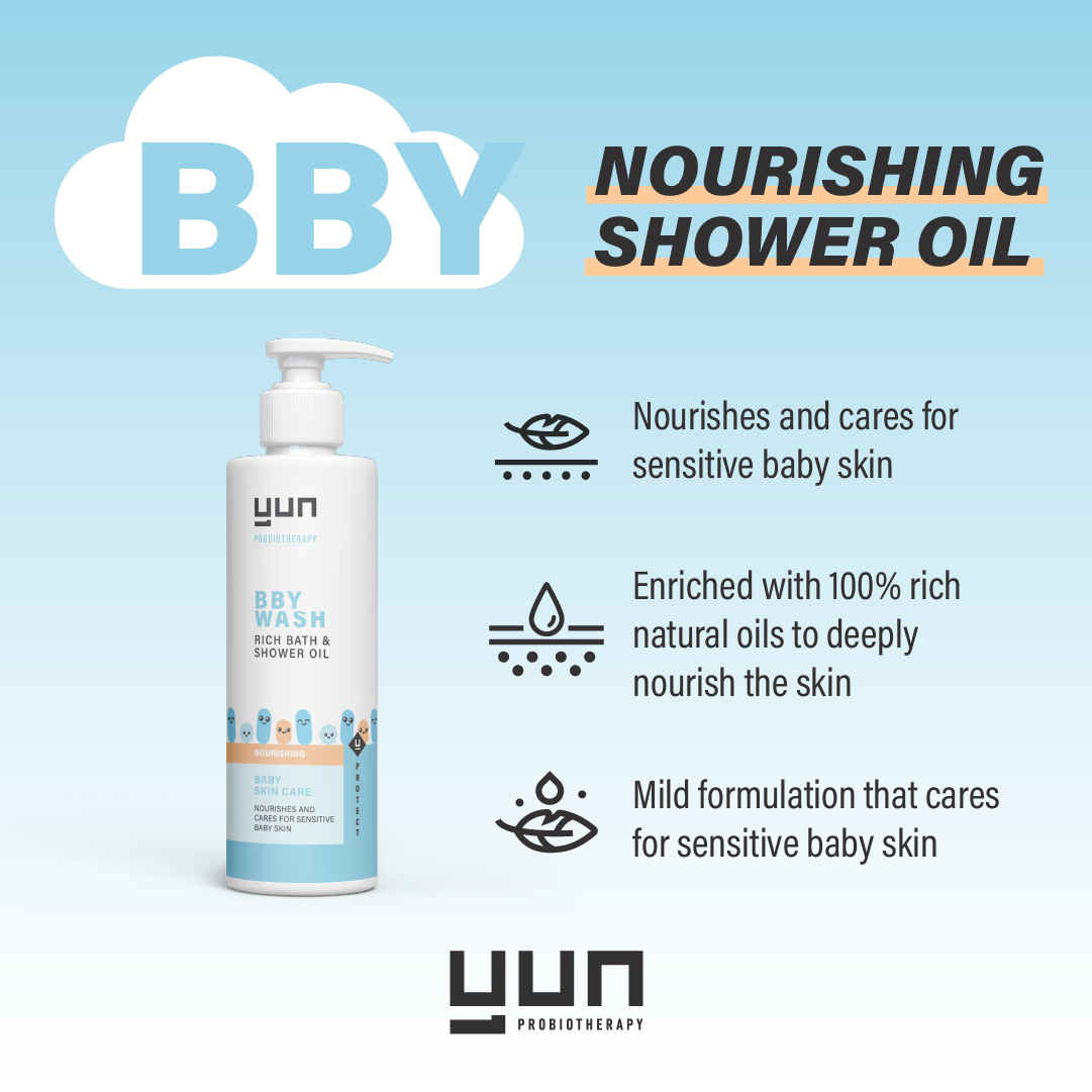 BBY NOURISHING WASH Bath & Shower Oil 200ml